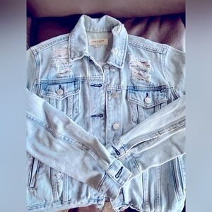 Pacsun distressed jeans jacket
